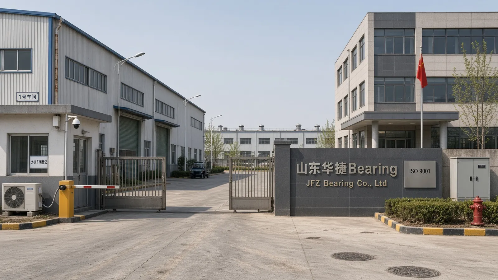 JFZ bearing production facility in Linqing, Shandong